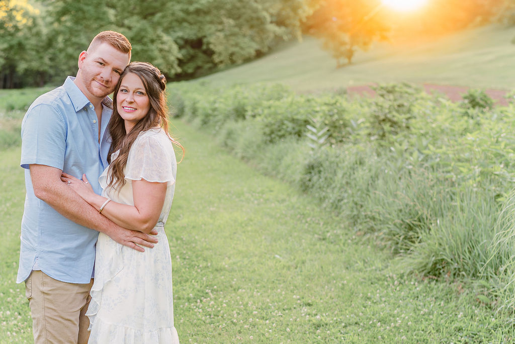 Engagement Photos at Mingo Creek Park